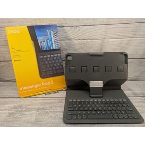 ZAGG Messenger Folio 2 Keyboard Folio/Case - Black